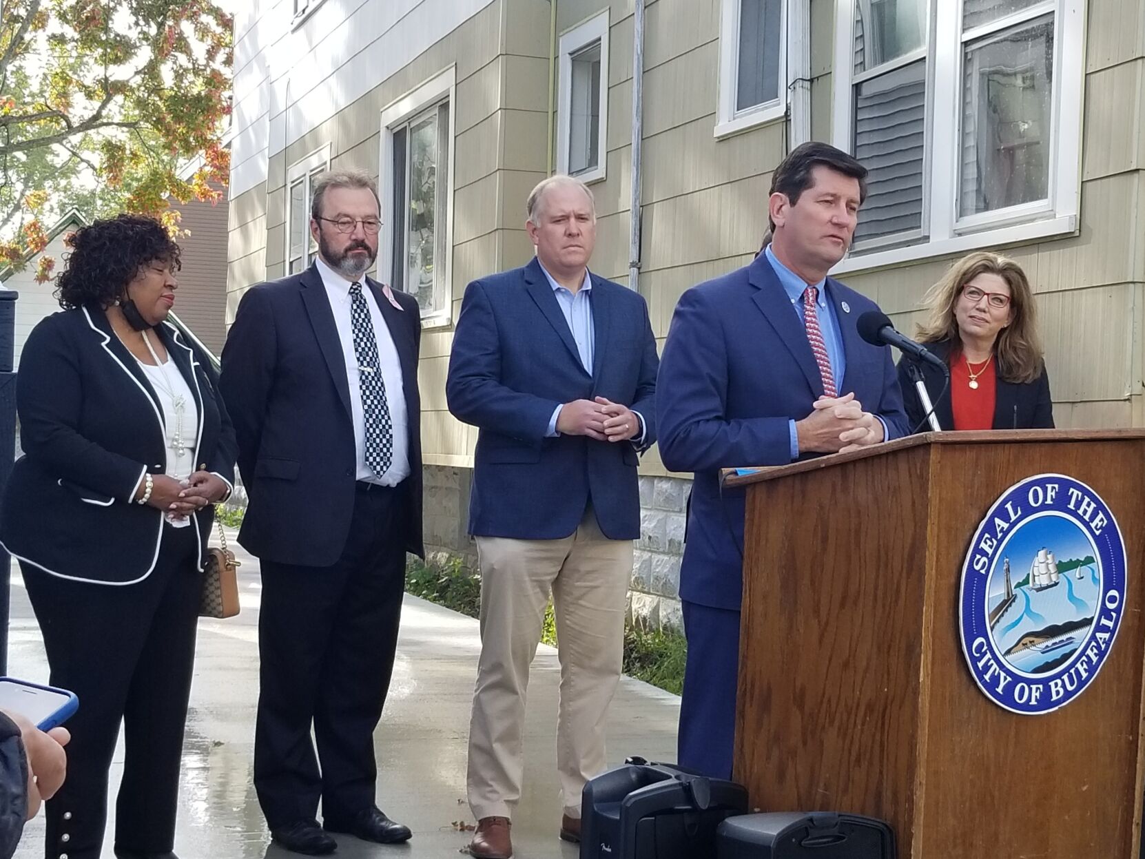 Poloncarz-BENLIC-press conference